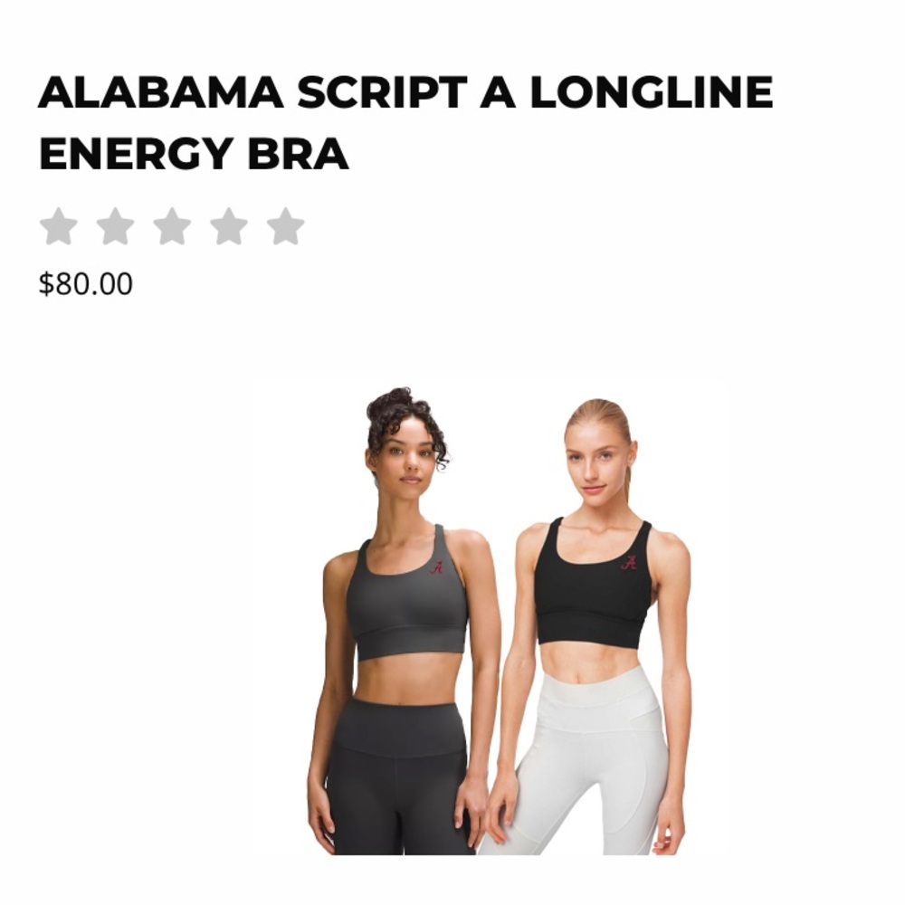 UA Collab - Lululemon Energy Bra - Picture 8 of 8